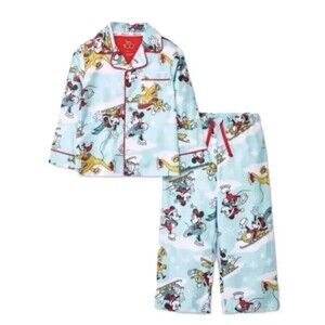 Disney 100 Retro Reimagined  Character Family Sleep Matching Pj's Set Size 5